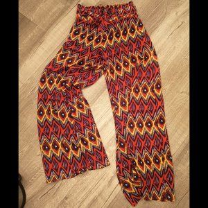 Palazzo Pants with belt loops and belt